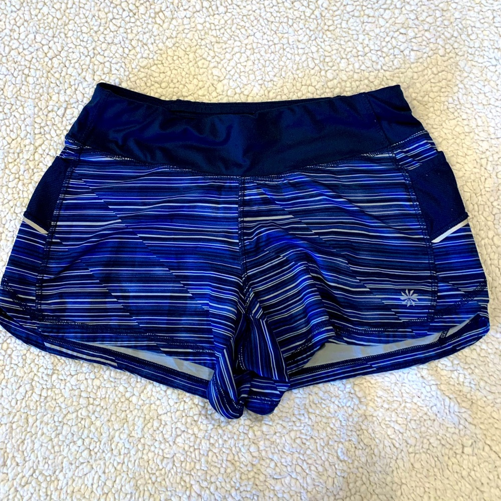 Athleta  Shorts Women’s Size XS Color Blue Athletic Running Workout Gym Yoga
